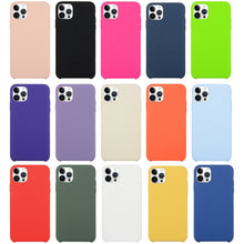 Load image into Gallery viewer, Solid Silicone Phone Case, For iPhone 16 Pro Max, For iPhone 16 Pro, For iPhone 16 Plus