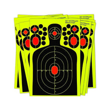 Load image into Gallery viewer, 10pcs Self-adhesive Chest Ring Self-adhesive Archery Slingshot Target Paper