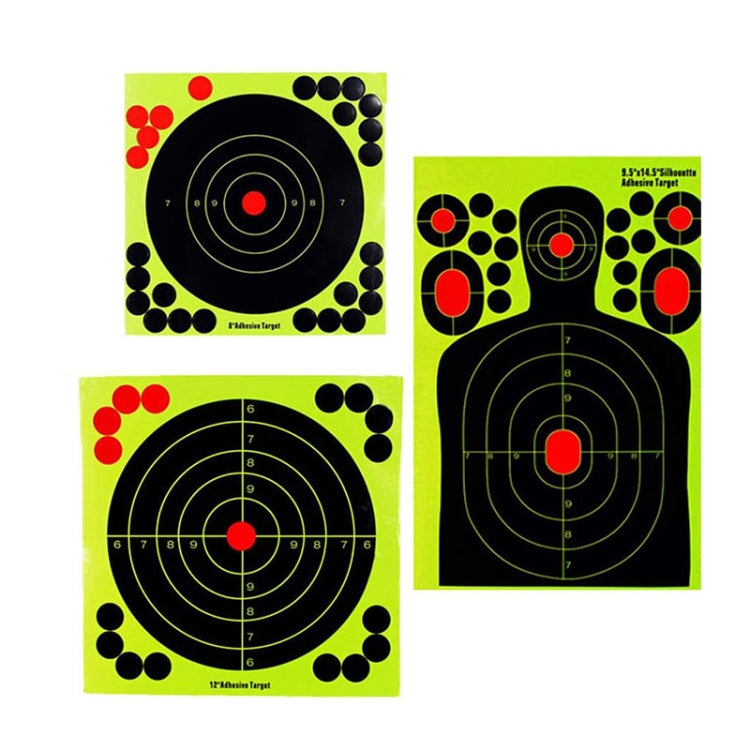 10pcs Self-adhesive Chest Ring Self-adhesive Archery Slingshot Target Paper