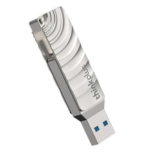 Load image into Gallery viewer, Lenovo Thinkplus MU232 USB 3.2 + USB-C / Type-C Dual Head Flash Drive, 32GB, 64GB, 128GB, 256GB