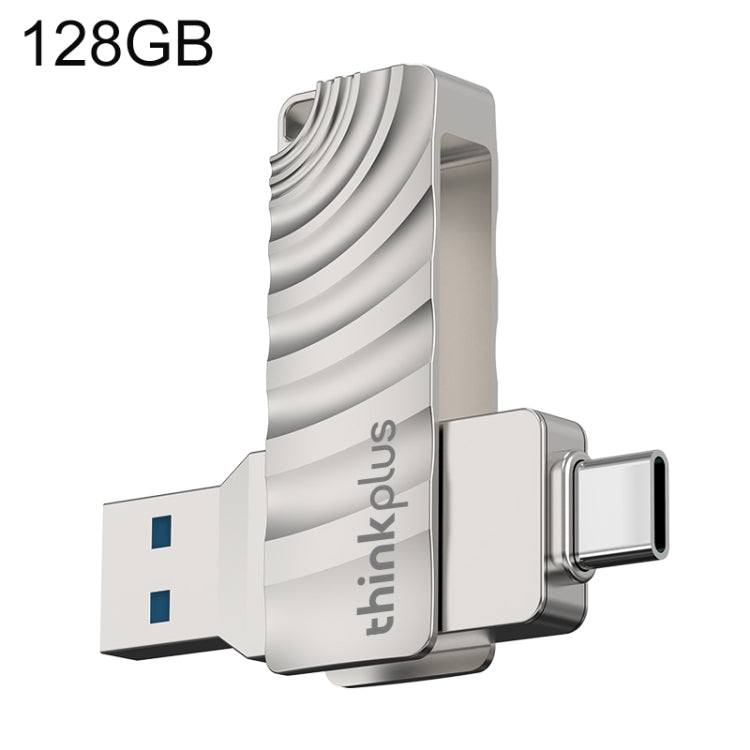 Lenovo Thinkplus MU232 USB 3.2 + USB-C / Type-C Dual Head Flash Drive, 32GB, 64GB, 128GB, 256GB