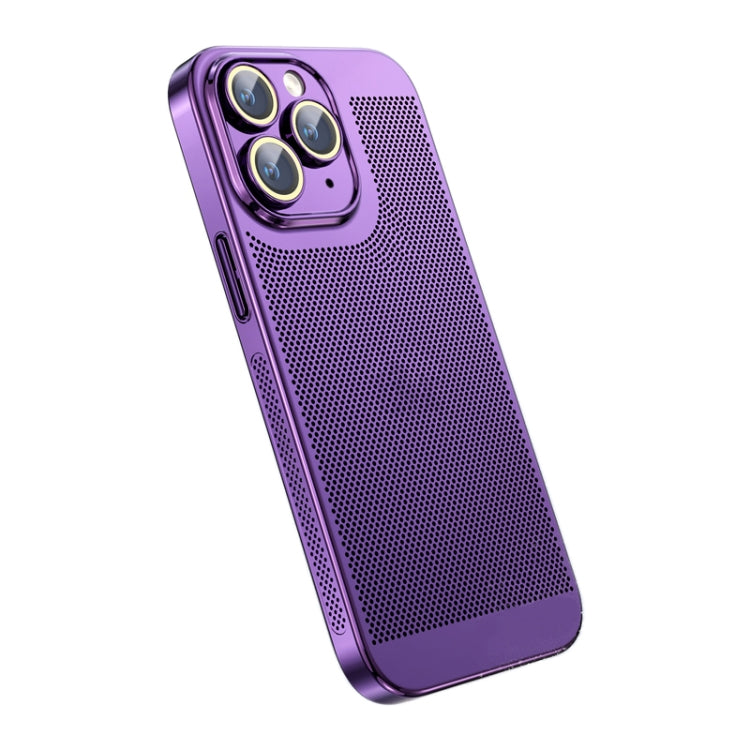 Ice Sense Heat Dissipation Electroplating PC Phone Case, For iPhone 11 Pro