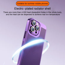 Load image into Gallery viewer, Ice Sense Heat Dissipation Electroplating PC Phone Case, For iPhone 13, For iPhone 12, For iPhone 12 Pro Max, For iPhone 12 Pro, For iPhone 11 Pro Max, For iPhone 11