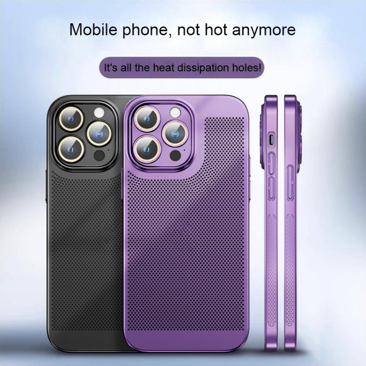 Ice Sense Heat Dissipation Electroplating PC Phone Case, For iPhone 14 Plus, For iPhone 14, For iPhone 14 Pro, For iPhone 14 Pro Max, For iPhone 13 Pro Max, For iPhone 13 Pro