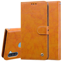 Load image into Gallery viewer, Business Style Oil Wax Texture Horizontal Flip Leather Case with Holder &amp; Card Slots &amp; Wallet