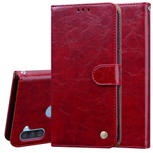 Load image into Gallery viewer, Business Style Oil Wax Texture Horizontal Flip Leather Case with Holder &amp; Card Slots &amp; Wallet