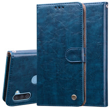 Load image into Gallery viewer, Business Style Oil Wax Texture Horizontal Flip Leather Case with Holder &amp; Card Slots &amp; Wallet