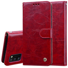 Load image into Gallery viewer, Business Style Oil Wax Texture Horizontal Flip Leather Case with Holder &amp; Card Slots &amp; Wallet