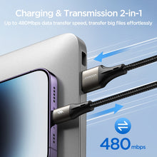 Load image into Gallery viewer, JOYROOM SA25-CL3 30W USB-C/Type-C to 8 Pin Fast Charge Data Cable, 1.2m, 2m, 3m