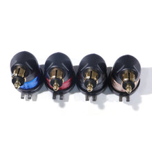 Load image into Gallery viewer, German EU Plug Special Motorcycle Elbow Charger Dual USB Voltmeter 4.2A Charger, Black, Blue, Red, Gold