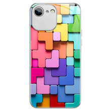 Load image into Gallery viewer, Colorful Toy Bricks Pattern Shockproof Glass Phone Case, For iPhone 6s / 6