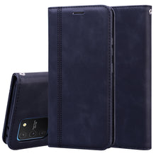 Load image into Gallery viewer, Frosted Business Magnetic Horizontal Flip PU Leather Case with Holder &amp; Card Slot &amp; Lanyard, For Samsung Galaxy S10 Lite / A91, For Samsung Galaxy S10, For Samsung Galaxy S20, For Samsung Galaxy S20 Plus, For Samsung Galaxy S20 Ultra                   ...