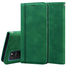 Load image into Gallery viewer, Frosted Business Magnetic Horizontal Flip PU Leather Case with Holder &amp; Card Slot &amp; Lanyard, For Samsung Galaxy S10 Lite / A91, For Samsung Galaxy S10, For Samsung Galaxy S20, For Samsung Galaxy S20 Plus, For Samsung Galaxy S20 Ultra                   ...