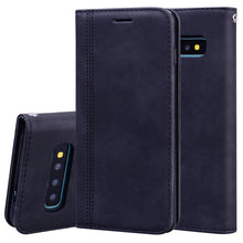 Load image into Gallery viewer, Frosted Business Magnetic Horizontal Flip PU Leather Case with Holder &amp; Card Slot &amp; Lanyard, For Samsung Galaxy S10 Lite / A91, For Samsung Galaxy S10, For Samsung Galaxy S20, For Samsung Galaxy S20 Plus, For Samsung Galaxy S20 Ultra                   ...