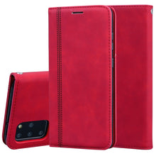 Load image into Gallery viewer, Frosted Business Magnetic Horizontal Flip PU Leather Case with Holder &amp; Card Slot &amp; Lanyard, For Samsung Galaxy S10 Lite / A91, For Samsung Galaxy S10, For Samsung Galaxy S20, For Samsung Galaxy S20 Plus, For Samsung Galaxy S20 Ultra                   ...