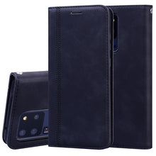 Load image into Gallery viewer, Frosted Business Magnetic Horizontal Flip PU Leather Case with Holder &amp; Card Slot &amp; Lanyard, For Samsung Galaxy S10 Lite / A91, For Samsung Galaxy S10, For Samsung Galaxy S20, For Samsung Galaxy S20 Plus, For Samsung Galaxy S20 Ultra                   ...