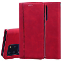 Load image into Gallery viewer, Frosted Business Magnetic Horizontal Flip PU Leather Case with Holder &amp; Card Slot &amp; Lanyard, For Samsung Galaxy S10 Lite / A91, For Samsung Galaxy S10, For Samsung Galaxy S20, For Samsung Galaxy S20 Plus, For Samsung Galaxy S20 Ultra                   ...