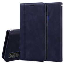 Load image into Gallery viewer, Frosted Business Magnetic Horizontal Flip PU Leather Case with Holder &amp; Card Slot &amp; Lanyard, For Samsung Galaxy S10 Lite / A91, For Samsung Galaxy S10, For Samsung Galaxy S20, For Samsung Galaxy S20 Plus, For Samsung Galaxy S20 Ultra                   ...