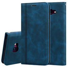 Load image into Gallery viewer, Frosted Business Magnetic Horizontal Flip PU Leather Case with Holder &amp; Card Slot &amp; Lanyard, For Samsung Galaxy J3 / J330  (EU), For Samsung Galaxy J5 (2016) / J510, For Samsung Galaxy J5 / J530 (EU), For Samsung Galaxy J7 / J730 (EU)                  ...