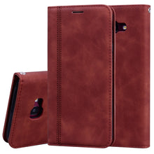 Load image into Gallery viewer, Frosted Business Magnetic Horizontal Flip PU Leather Case with Holder &amp; Card Slot &amp; Lanyard, For Samsung Galaxy J3 / J330  (EU), For Samsung Galaxy J5 (2016) / J510, For Samsung Galaxy J5 / J530 (EU), For Samsung Galaxy J7 / J730 (EU)                  ...