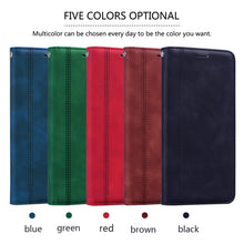 Load image into Gallery viewer, Frosted Business Magnetic Horizontal Flip PU Leather Case with Holder &amp; Card Slot &amp; Lanyard, For iPhone SE 2022 / SE 2020 &amp; 8 &amp; 7, For iPhone 8 Plus &amp; 7 Plus, For iPhone 11 Pro, For iPhone 11, For iPhone 11 Pro Max, For iPhone XS / X, For iPhone XR    ...