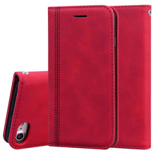 Load image into Gallery viewer, Frosted Business Magnetic Horizontal Flip PU Leather Case with Holder &amp; Card Slot &amp; Lanyard, For iPhone SE 2022 / SE 2020 &amp; 8 &amp; 7, For iPhone 8 Plus &amp; 7 Plus, For iPhone 11 Pro, For iPhone 11, For iPhone 11 Pro Max, For iPhone XS / X, For iPhone XR    ...