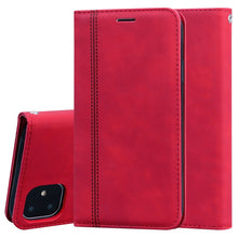 Load image into Gallery viewer, Frosted Business Magnetic Horizontal Flip PU Leather Case with Holder &amp; Card Slot &amp; Lanyard, For iPhone SE 2022 / SE 2020 &amp; 8 &amp; 7, For iPhone 8 Plus &amp; 7 Plus, For iPhone 11 Pro, For iPhone 11, For iPhone 11 Pro Max, For iPhone XS / X, For iPhone XR    ...