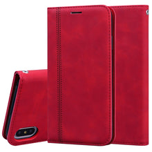 Load image into Gallery viewer, Frosted Business Magnetic Horizontal Flip PU Leather Case with Holder &amp; Card Slot &amp; Lanyard, For iPhone SE 2022 / SE 2020 &amp; 8 &amp; 7, For iPhone 8 Plus &amp; 7 Plus, For iPhone 11 Pro, For iPhone 11, For iPhone 11 Pro Max, For iPhone XS / X, For iPhone XR    ...