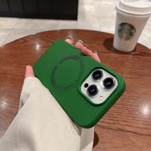 Load image into Gallery viewer, Magsafe Magnetic Silicone Phone Case, For iPhone 15 Pro Max