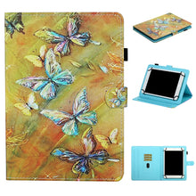 Load image into Gallery viewer, Colored Drawing Stitching Horizontal Flip Leather Case with Holder &amp; Card Slots &amp; Anti-skid strip