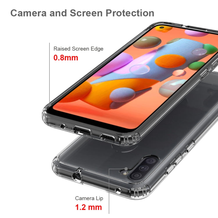 Shockproof Scratchproof TPU + Acrylic Protective Case, For Samsung Galaxy M11