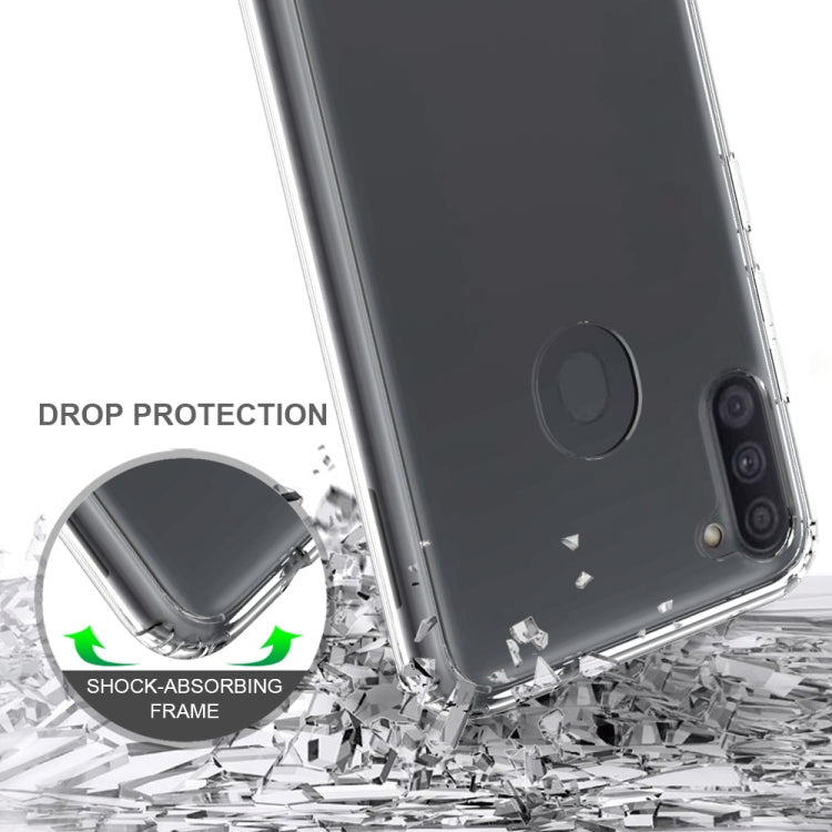 Shockproof Scratchproof TPU + Acrylic Protective Case, For Samsung Galaxy M11