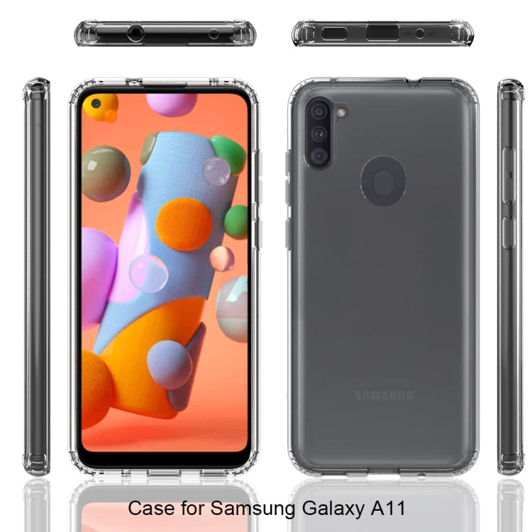 Shockproof Scratchproof TPU + Acrylic Protective Case, For Samsung Galaxy M11
