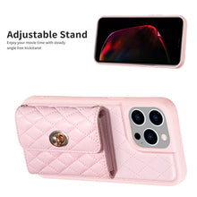 Load image into Gallery viewer, Horizontal Wallet Rhombic Leather Phone Case, For iPhone 15 Pro Max, For iPhone 15 Pro, For iPhone 15 Plus, For iPhone 15