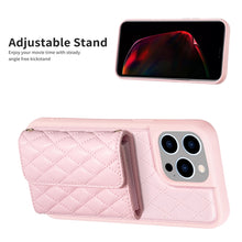 Load image into Gallery viewer, Horizontal Wallet Rhombic Leather Phone Case, For iPhone 15 Pro Max, For iPhone 15 Pro, For iPhone 15 Plus, For iPhone 15