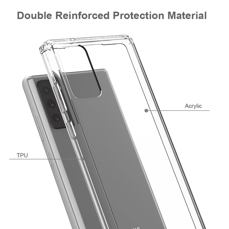 Shockproof Scratchproof TPU + Acrylic Protective Case