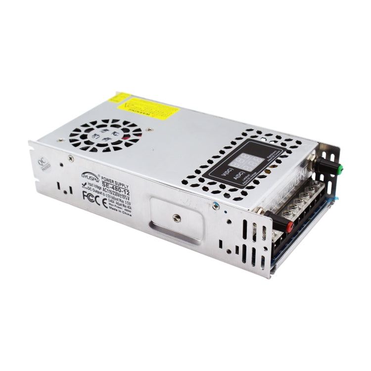 GYUSPW Adjustable Voltage and Current Light Bar Regulated Switching Power Supply, SE-480-12 DC12V 480W 40A, SE-480-24 DC24V 480W 20A, SE-480-36 DC36V 480W 14A, SE-480-48 DC48V 480W 10A, SE-600-12 DC12V 600W 50A, SE-600-24 DC24V 600W 25A                ...