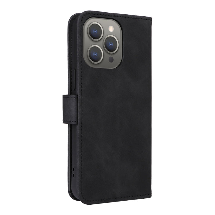 Skin Feel Magnetic Flip Leather Phone Case, For iPhone 15 Pro Max, For iPhone 15 Pro, For iPhone 15 Plus