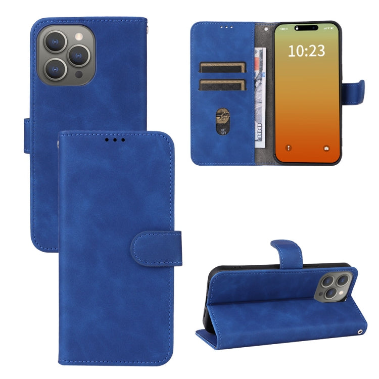 Skin Feel Magnetic Flip Leather Phone Case, For iPhone 15 Pro Max, For iPhone 15 Pro, For iPhone 15 Plus