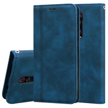 Load image into Gallery viewer, Frosted Business Magnetic Horizontal Flip PU Leather Case with Holder &amp; Card Slot &amp; Lanyard, For Xiaomi Redmi K20, For Xiaomi Redmi 6A, For Xiaomi Redmi 7, For Xiaomi Redmi 7A, For Xiaomi Redmi 8, For Xiaomi Redmi 8A, For Xiaomi Redmi Note 7           ...