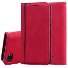 Load image into Gallery viewer, Frosted Business Magnetic Horizontal Flip PU Leather Case with Holder &amp; Card Slot &amp; Lanyard, For Xiaomi Redmi K20, For Xiaomi Redmi 6A, For Xiaomi Redmi 7, For Xiaomi Redmi 7A, For Xiaomi Redmi 8, For Xiaomi Redmi 8A, For Xiaomi Redmi Note 7           ...