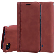 Load image into Gallery viewer, Frosted Business Magnetic Horizontal Flip PU Leather Case with Holder &amp; Card Slot &amp; Lanyard, For Xiaomi Redmi K20, For Xiaomi Redmi 6A, For Xiaomi Redmi 7, For Xiaomi Redmi 7A, For Xiaomi Redmi 8, For Xiaomi Redmi 8A, For Xiaomi Redmi Note 7           ...