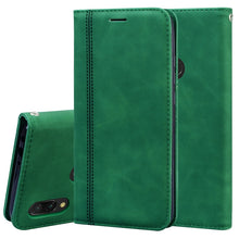 Load image into Gallery viewer, Frosted Business Magnetic Horizontal Flip PU Leather Case with Holder &amp; Card Slot &amp; Lanyard, For Xiaomi Redmi K20, For Xiaomi Redmi 6A, For Xiaomi Redmi 7, For Xiaomi Redmi 7A, For Xiaomi Redmi 8, For Xiaomi Redmi 8A, For Xiaomi Redmi Note 7           ...