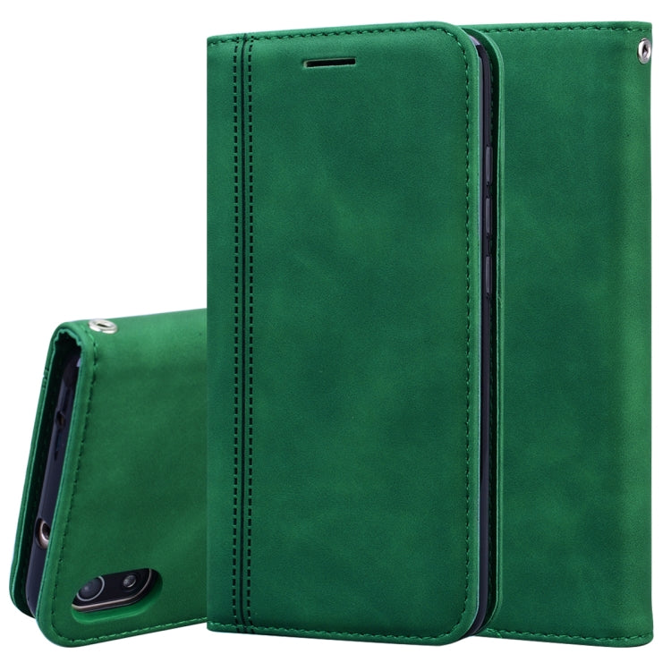Frosted Business Magnetic Horizontal Flip PU Leather Case with Holder & Card Slot & Lanyard, For Xiaomi Redmi K20, For Xiaomi Redmi 6A, For Xiaomi Redmi 7, For Xiaomi Redmi 7A, For Xiaomi Redmi 8, For Xiaomi Redmi 8A, For Xiaomi Redmi Note 7           ...