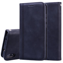 Load image into Gallery viewer, Frosted Business Magnetic Horizontal Flip PU Leather Case with Holder &amp; Card Slot &amp; Lanyard, For Xiaomi Redmi K20, For Xiaomi Redmi 6A, For Xiaomi Redmi 7, For Xiaomi Redmi 7A, For Xiaomi Redmi 8, For Xiaomi Redmi 8A, For Xiaomi Redmi Note 7           ...