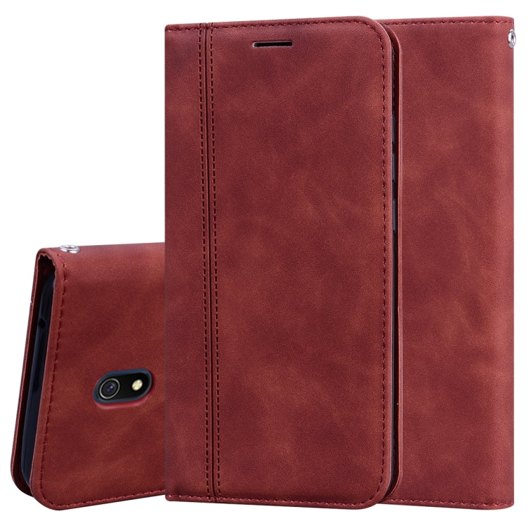 Frosted Business Magnetic Horizontal Flip PU Leather Case with Holder & Card Slot & Lanyard, For Xiaomi Redmi K20, For Xiaomi Redmi 6A, For Xiaomi Redmi 7, For Xiaomi Redmi 7A, For Xiaomi Redmi 8, For Xiaomi Redmi 8A, For Xiaomi Redmi Note 7           ...