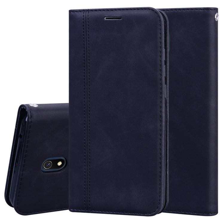 Frosted Business Magnetic Horizontal Flip PU Leather Case with Holder & Card Slot & Lanyard, For Xiaomi Redmi K20, For Xiaomi Redmi 6A, For Xiaomi Redmi 7, For Xiaomi Redmi 7A, For Xiaomi Redmi 8, For Xiaomi Redmi 8A, For Xiaomi Redmi Note 7           ...