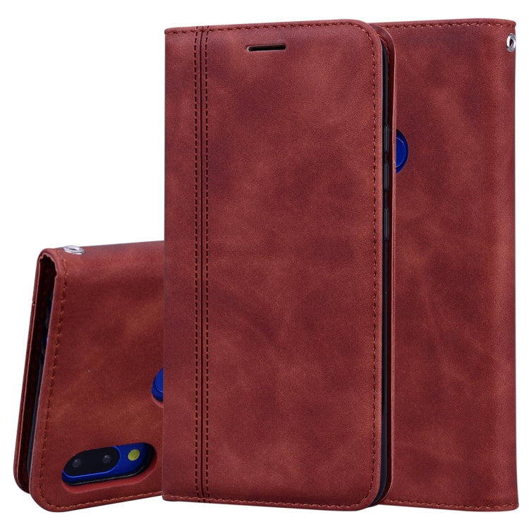 Frosted Business Magnetic Horizontal Flip PU Leather Case with Holder & Card Slot & Lanyard, For Xiaomi Redmi K20, For Xiaomi Redmi 6A, For Xiaomi Redmi 7, For Xiaomi Redmi 7A, For Xiaomi Redmi 8, For Xiaomi Redmi 8A, For Xiaomi Redmi Note 7           ...