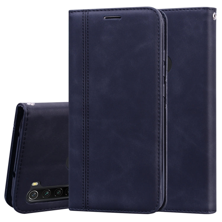 Frosted Business Magnetic Horizontal Flip PU Leather Case with Holder & Card Slot & Lanyard, For Xiaomi Redmi Note 8T, For Xiaomi Redmi Note 9 / Redmi 10X 4G, For Xiaomi Redmi Note 9S, For Xiaomi Mi CC9 / A3 Lite / Mi 9 Lite, For Xiaomi Mi CC9e