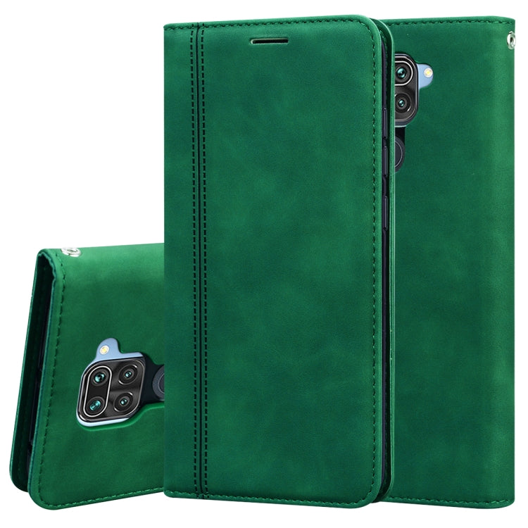 Frosted Business Magnetic Horizontal Flip PU Leather Case with Holder & Card Slot & Lanyard, For Xiaomi Redmi Note 8T, For Xiaomi Redmi Note 9 / Redmi 10X 4G, For Xiaomi Redmi Note 9S, For Xiaomi Mi CC9 / A3 Lite / Mi 9 Lite, For Xiaomi Mi CC9e